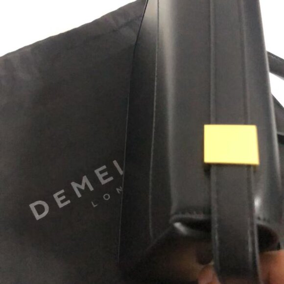 Black Shoulder Bag Demellier - Picture 9 of 9